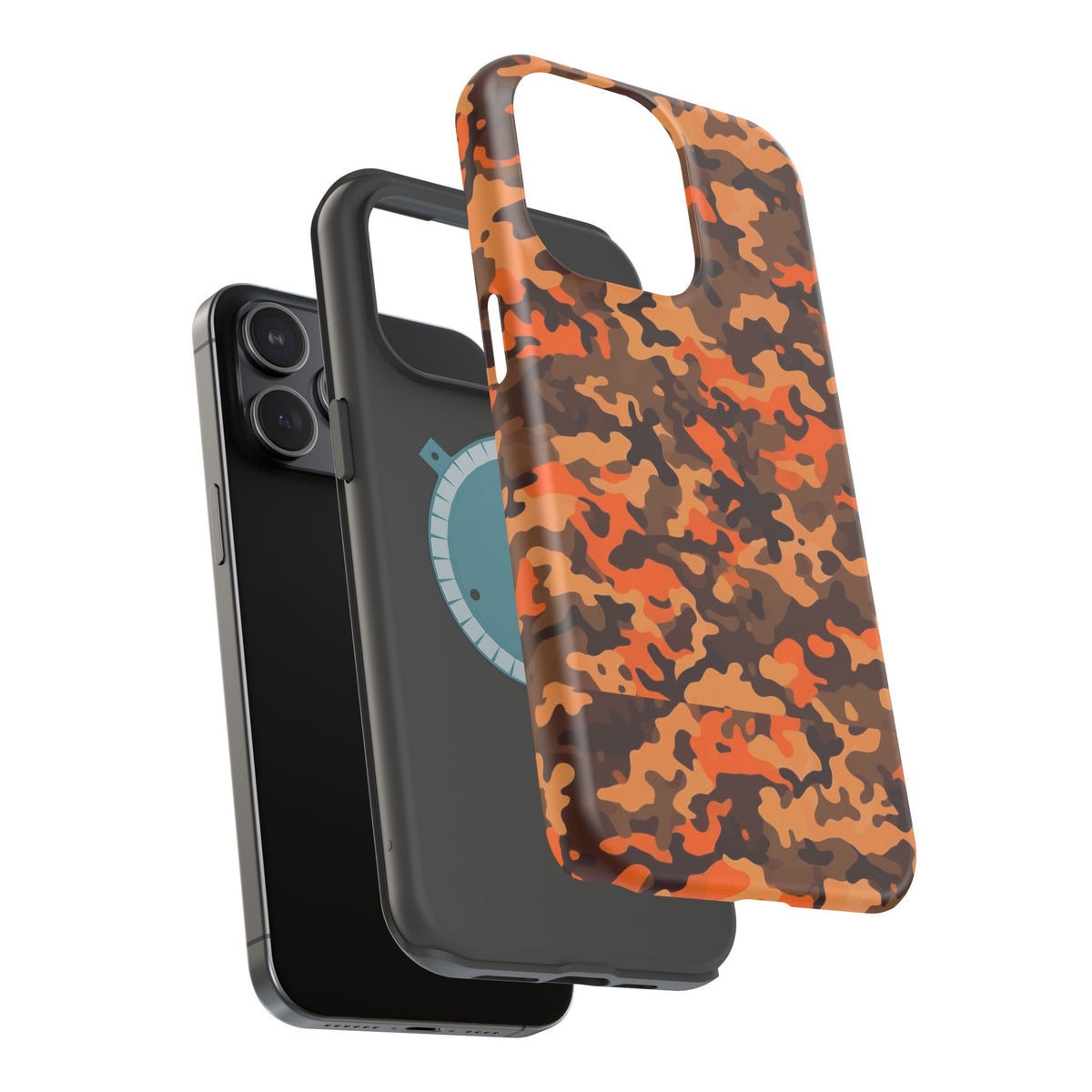"Stay Frosty Blaze Orange" Magnetic Impact-Resistant Phone Case